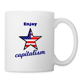 Wall Street Capitalist - Mug - white - Right