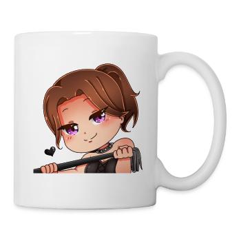 Sarahs Asmr House Merch Sexy Emoji - Tasse - Weiß - Rechts