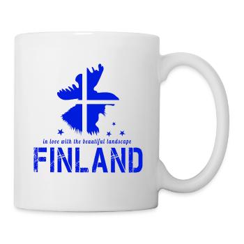 Finnland Finland Suomi - Tasse - Weiß - Rechts