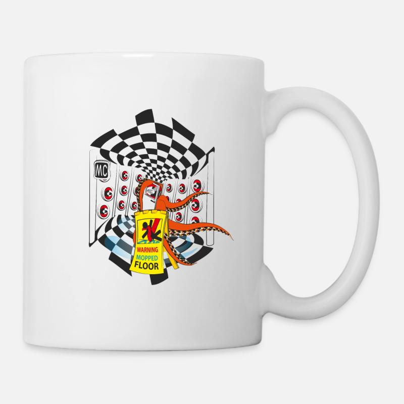 MOUILLÉ - Mug blanc - blanc