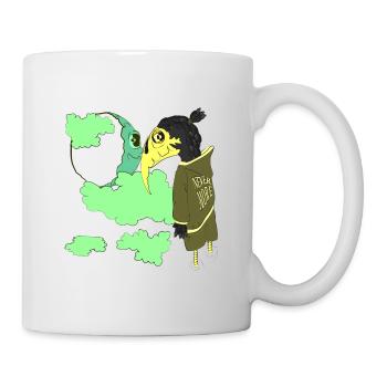 NEVER MORE - Mug - white - Right