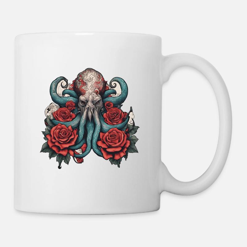 Kraken - Tasse - Weiß