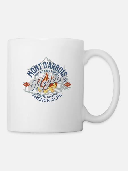 Megève Outdoor Adventure - Mug blanc - blanc