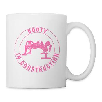 Fitness Sportswoman, Hip Thrust, Gym, Strength Training - Mug - white - Right