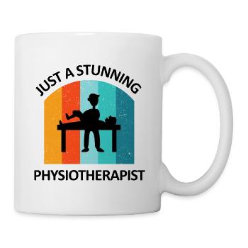 Physiotherapist Humorous Gift Saying Funny - Mug - white - Right