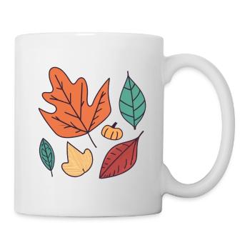 Embrassez la Beauté de l'Automne - Mug blanc - blanc - Droite