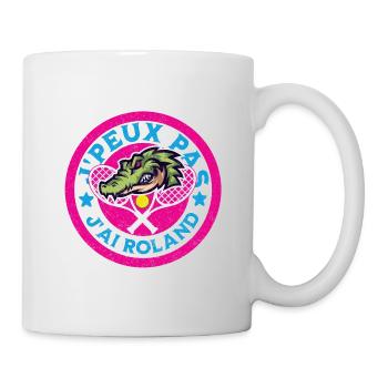 J peux pas j ai roland - Mug blanc - blanc - Droite