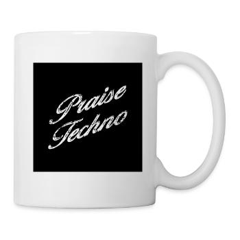 Praise Techno Vintage Hard Dark Acid - Tasse - Weiß - Rechts