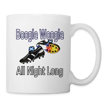 boogie woogie scotland football fans 2023 - Mug - white - Right