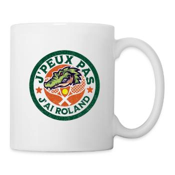 J peux pas j ai Roland - Mug blanc - blanc - Droite