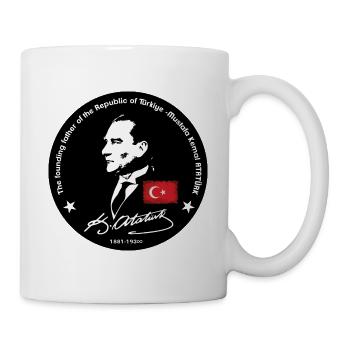 Mustafa Kemal Ataturk - Mug - white - Right