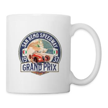 San Remo speedway grand prix - Mug blanc - blanc - Droite