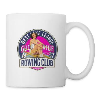 Ruderverein der Westseeliga - Tasse - Weiß - Rechts