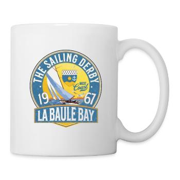 La Baule Bay sailing derby - Mug - white - Right