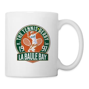 La Baule Bay tennis derby Copy 1 - Mug blanc - blanc - Droite