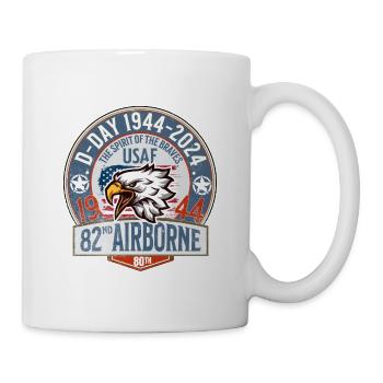 D Day 82 em airborne - Mug - white - Right