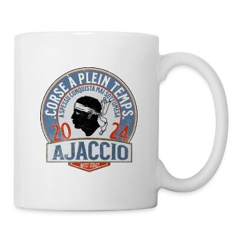Ajaccio Corsica full-time 2 - Mug - white - Right