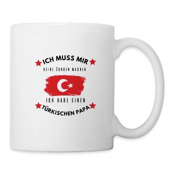 TÜRKISCHER PAPA - Tasse - Weiß - Rechts