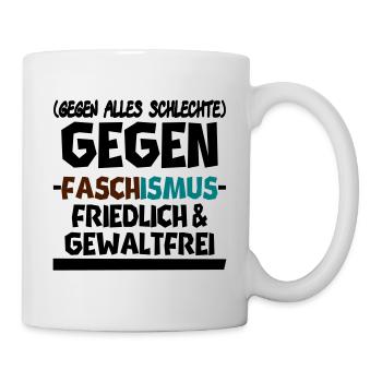gegen alles schlechte - Tasse - Weiß - Rechts