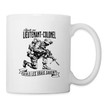 Appelle-moi Lieutenant-Colonel - Mug blanc - blanc - Droite
