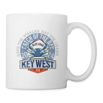 Key West catch of the day - Mug - white - Right