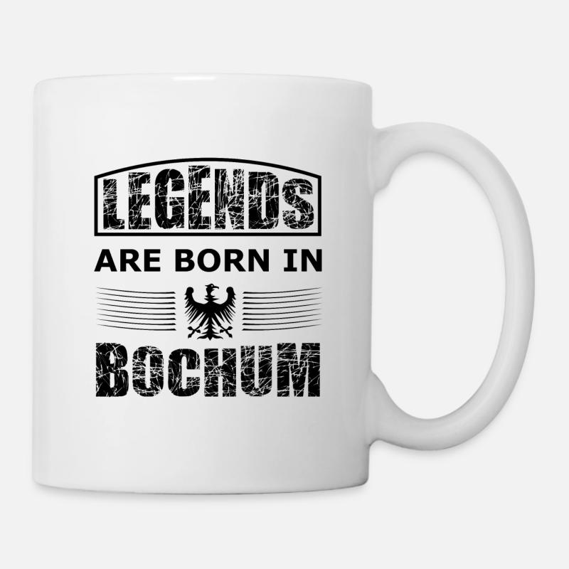 Die Legende aus Bochum - Tasse - Weiß