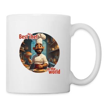 The Best Chef in the World - Mug - white - Right