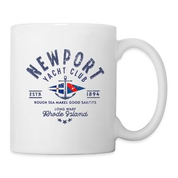 Newport Yacht Club Rhode Island blc 1 - Mug - white - Right