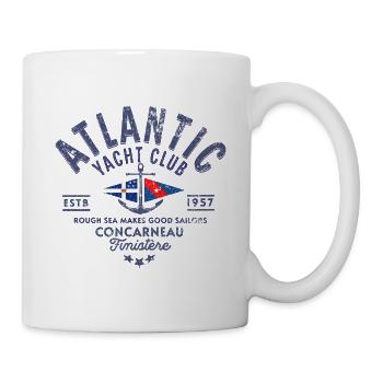 Atlantic Yacht club Concarneau Finistere blc - Tasse - Weiß - Rechts