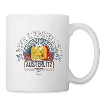 Vive l empereur Austerlitz 1805 - Mug blanc - blanc - Droite