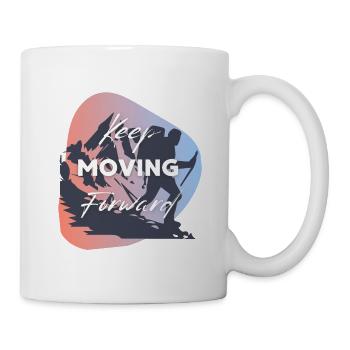 Keep Moving Forward Avanzar HI1 - Mug - white - Right