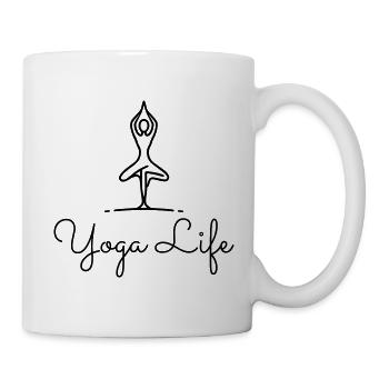 Yoga Life - Mug - white - Right