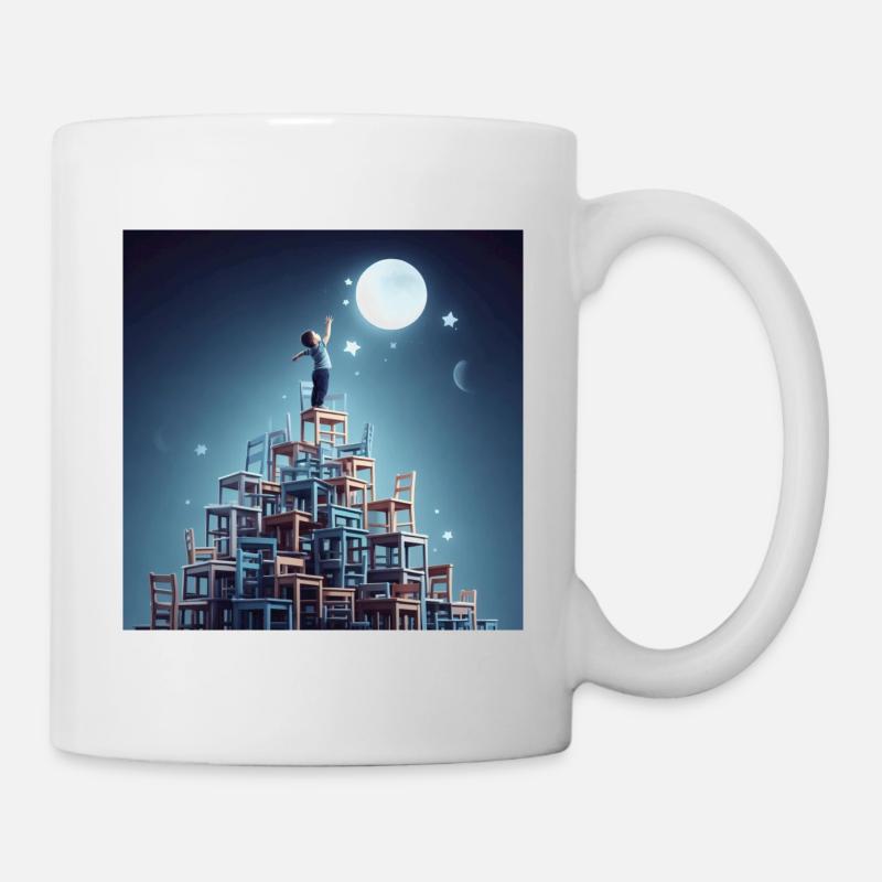 RêveLuneFashion - Mug blanc - blanc