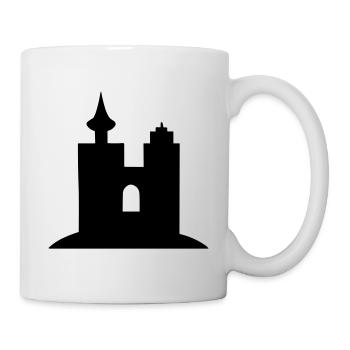 Schloß - Tasse - Weiß - Rechts