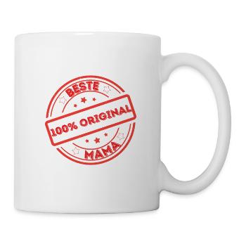 Beste Mama - Tasse - Weiß - Rechts