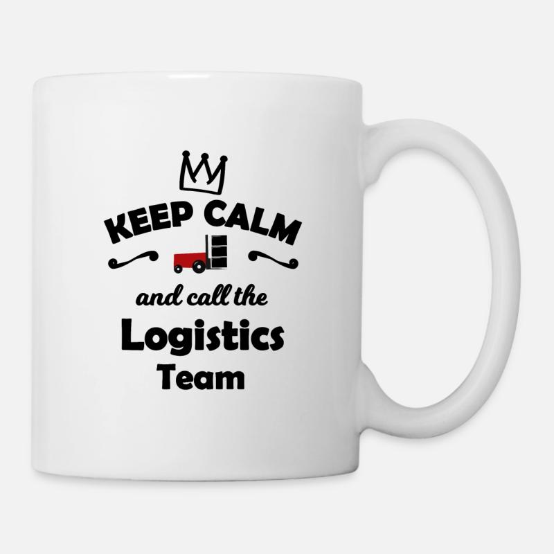 Les meilleurs logisticiens - Mug blanc - blanc