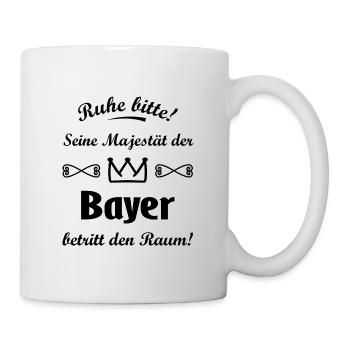 Der König aus Bayern - Tasse - Weiß - Rechts