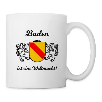 Meine Heimat im Badnerland - Tasse - Weiß - Rechts