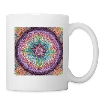 Pattern pastel1 - Mug - white - Right