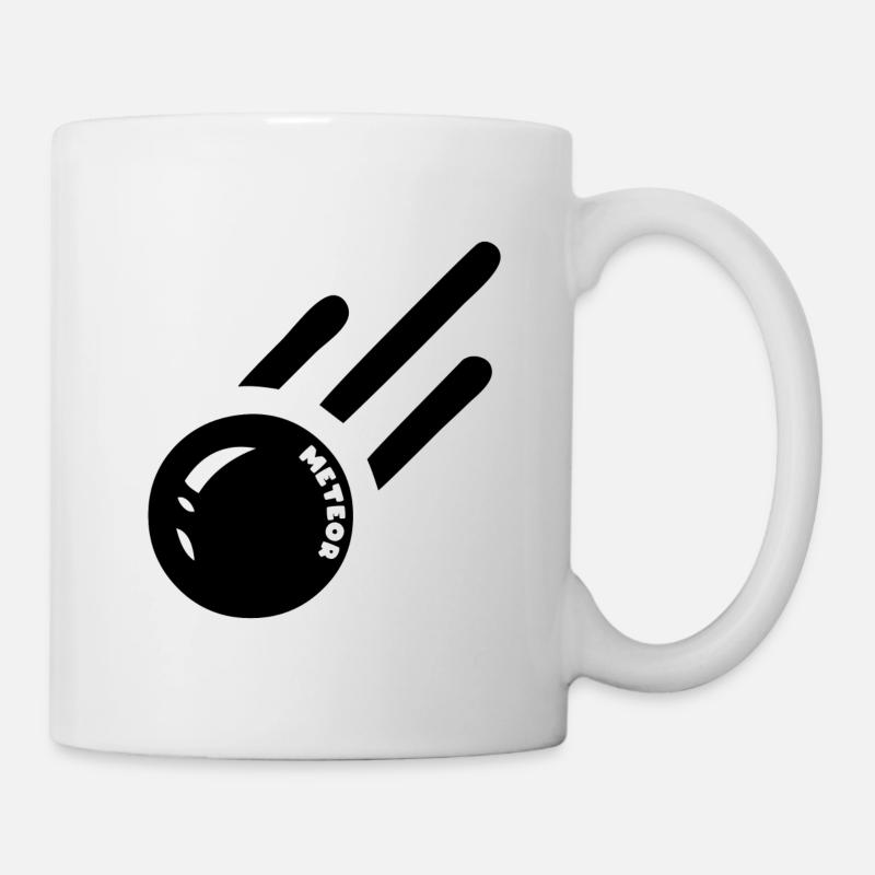 Black Meteor - Mug - white
