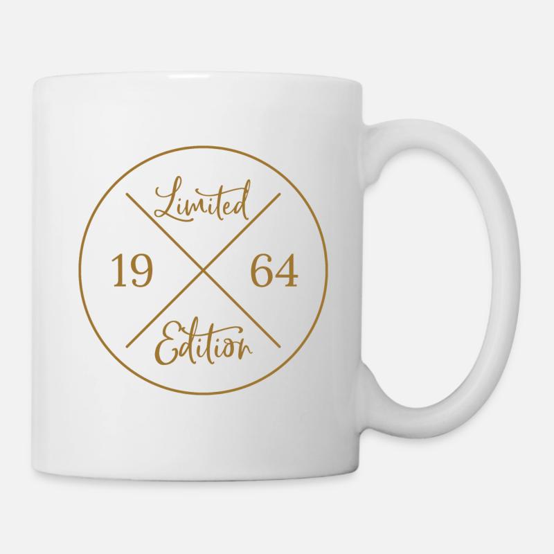Geschenk Geburtstag / Limited Edition 1964 - Tasse - Weiß