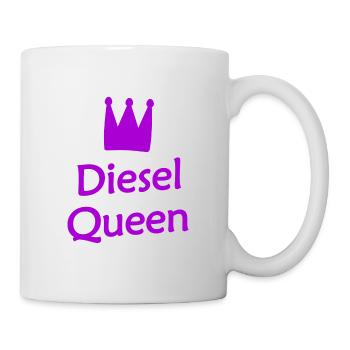 The Diesel and Petrol Princess - Mug - white - Right