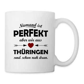 Our homeland Thuringia - Mug - white - Right