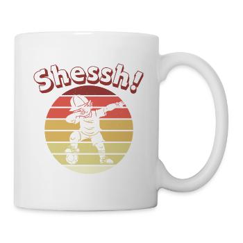 Dabbing Soccer Kid Schüüsch! Soccer Kid Retro - Mug - white - Right