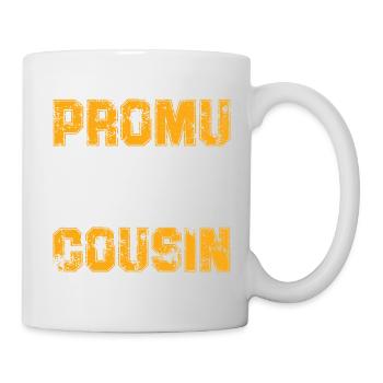 Promu Super Cousin Cadeau Rigolo Homme Cousin - Mug blanc - blanc - Droite