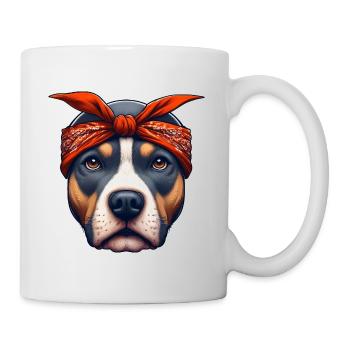 Pitbull Les Artistes De Rap - Mug blanc - blanc - Droite