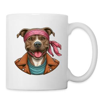 Pitbull Karate Master - Mug - white - Right