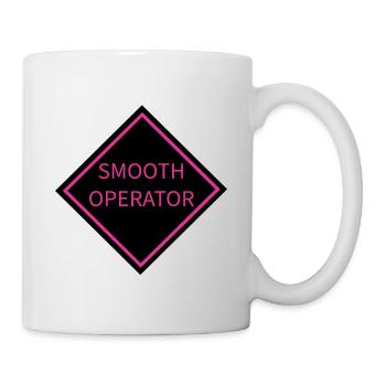 Smooth Operator Warning Sign - Mug - white - Right