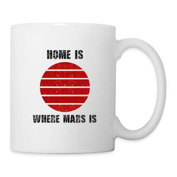 À l’aise dans l’espace - Mug blanc - blanc - Droite