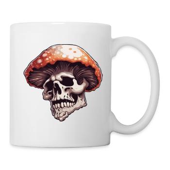 Mushroom / Mushroom / Meadow / Forest / Goa / Psy - Mug - white - Right